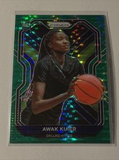 2021 Panini WNBA Prizm Awak Kuier RC Green Pulsar 13/25 Rookie Dallas Wings