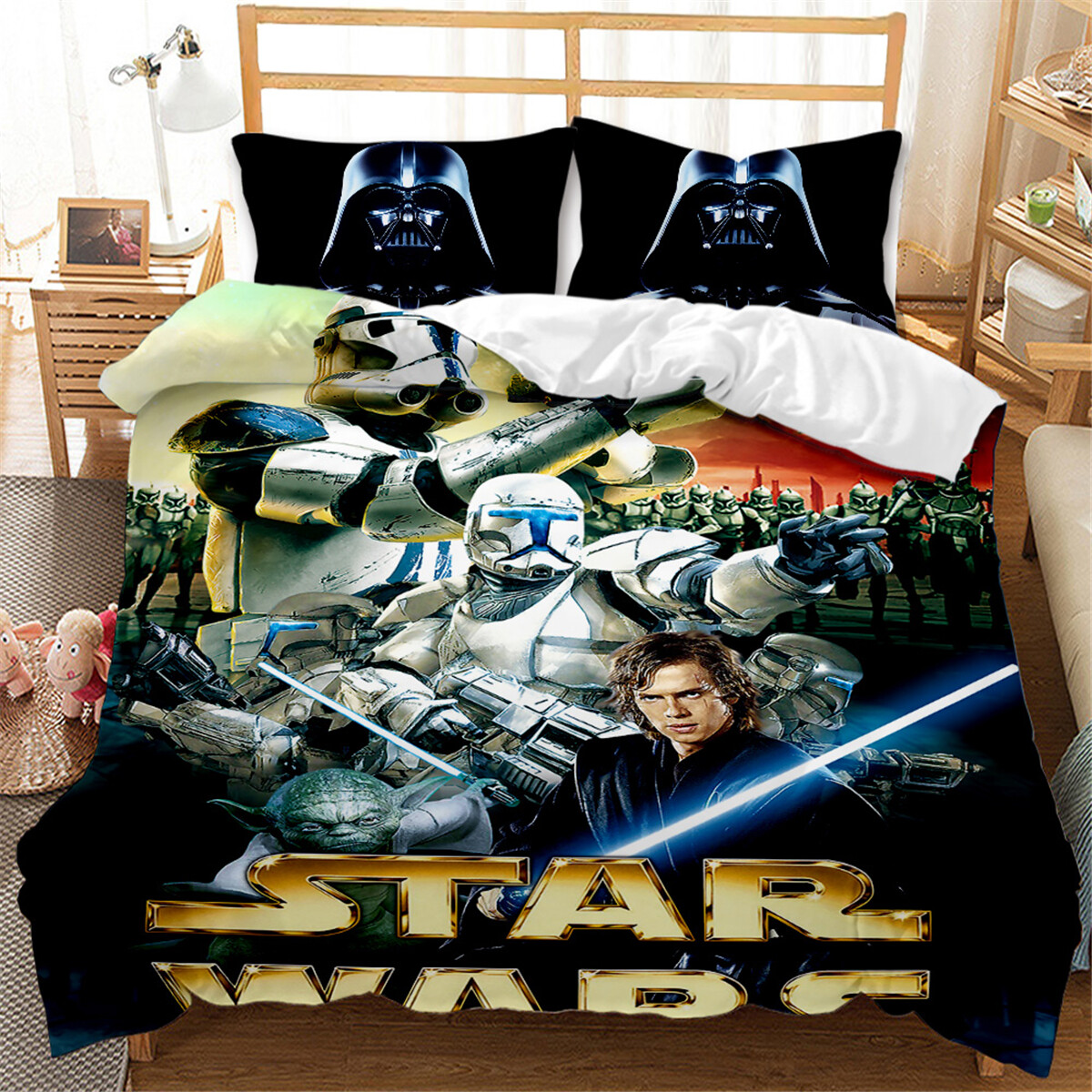 Star Wars Single Double Queen King Super King Bed Quilt Doona