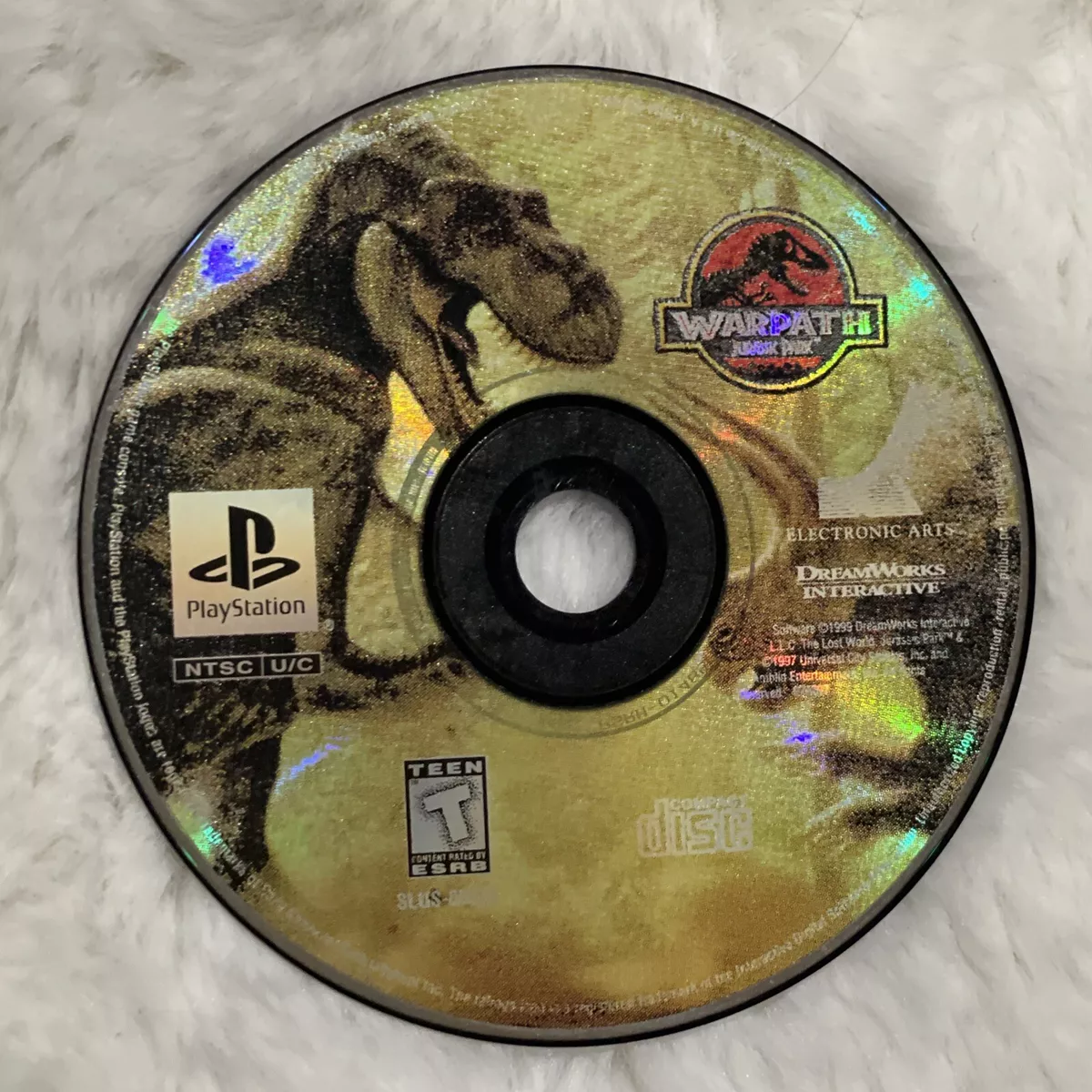 JURASSIC PARK PARA PS1 ( LEIA A DESCRIÇÃO )