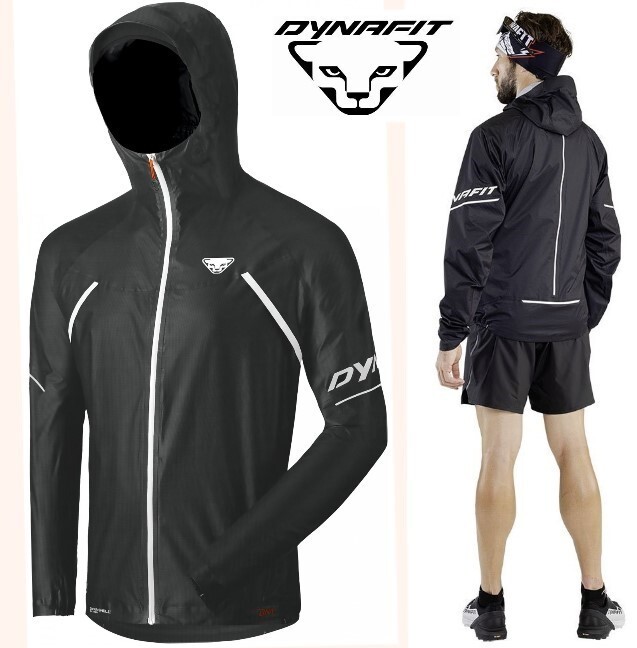 DYNAFIT ultra 3 capas chaqueta de trail running impermeable transpirable ultraligera para hombre MED