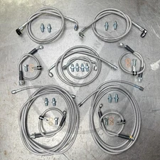 Complete Brake Line Replacement Kit For 88-91 Honda Civic w/rear disc