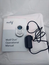 Motif Duo Electric Breast Pump Power Cord and Operational Manual