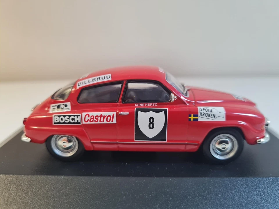 1:43 COCHE SAAB 96V4 BLOMQVIST HERTZ RALLY SUECIA 1972 RALLYE ALTAYA IXO 1/43 - Imagen 2 de 3