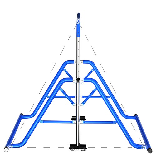 Foldable Stable indoor fitness horizontal bar for pull-up muscle strength - Picture 3 of 6