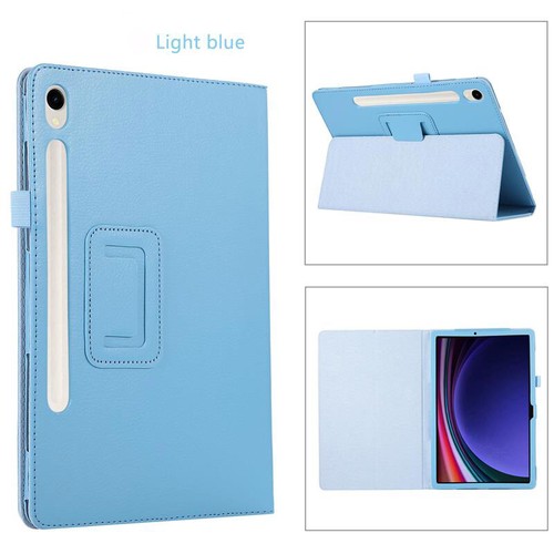 Leather Case for Samsung Galaxy Tab S9 FE 10.9 Shockproof Smart Flip Stand Cover - Picture 10 of 28