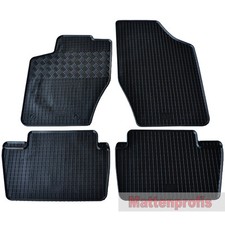 Gummimatten Gummifußmatten für Citroen C4 Limousine + Coupe ab Bj.2004 - 2010