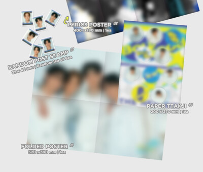 THE NEW SIX TNX BOYHOOD 3rd Mini Album CD+Book+Card+Special Box+