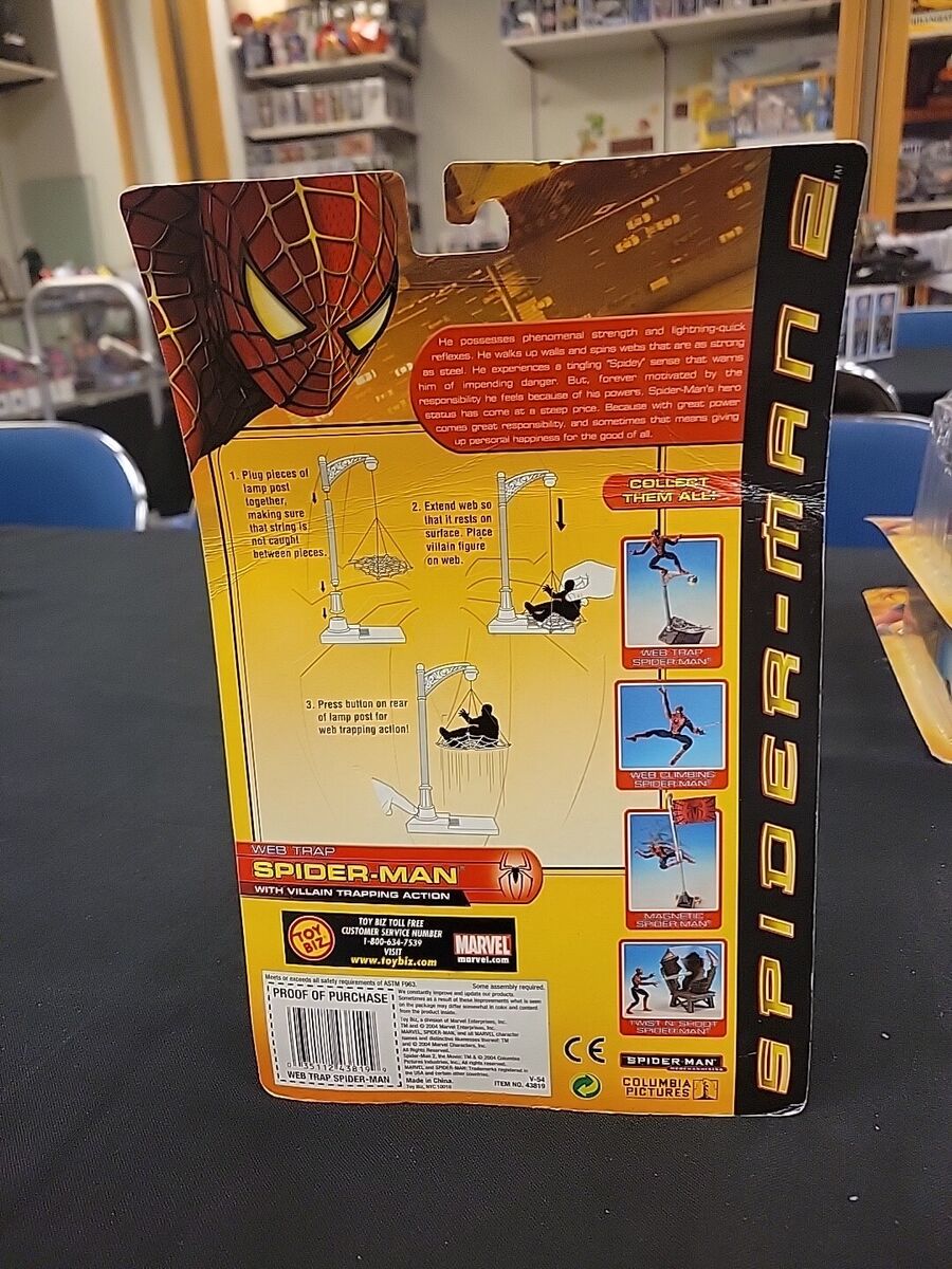 スパイダーマン　WEB TRAP SPIDER-MAN フィギュア　 未開封 スパイダーマン WEB TRAP SPIDER-MAN フィギュア 未開封｜アメコミ