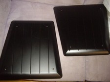 4 joues en bois massif noires pour enceintes USHER