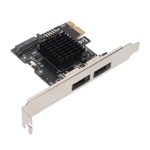 PCIE do zasilania karty rozszerzeń ESATA 2 porty 6,0 Gbps obsługa wtyczki hot swap i SLS - Zdjęcie 5 z 22