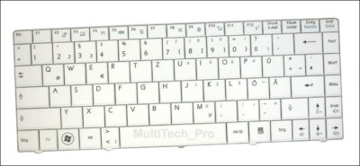 DE Tastatur MSI GE40 GE40-20L GE40-2PC GE40-2OC Series - Weiss-