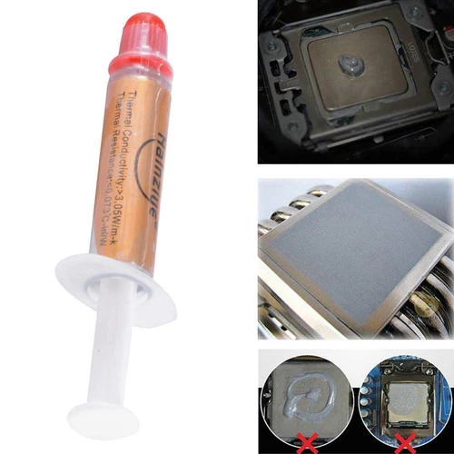 High Performance Silver Thermal Grease CPU Heatsink D1V7 D6 Compound New K7 N0M8