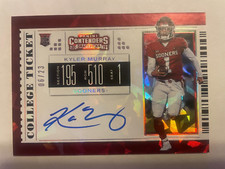 2019 Contenders Draft Picks Kyler Murray RC Cracked Ice AU #101C Cardinals #6/23