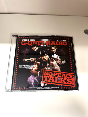 RARE DJ WHOO KID 50 CENT G-UNIT RADIO 4 NO PEACE TALKS NYC PROMO