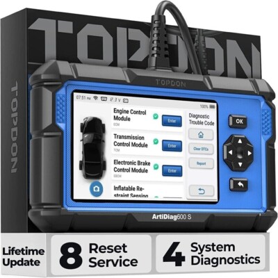 Nissan X Trail OBD2 Profi Auto Diagnosegerät Codeleser ABS SRS 600S
