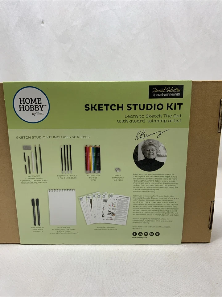 THE HOMEHOBBY BY 3L SKETCH STUDIO KITPLUS - CAT BY ROBIN BERRY - Image 3 of 4