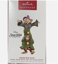 2023 HALLMARK - DANCING DUO - DISNEY SNOW WHITE AND THE SEVEN DWARFS - MIB