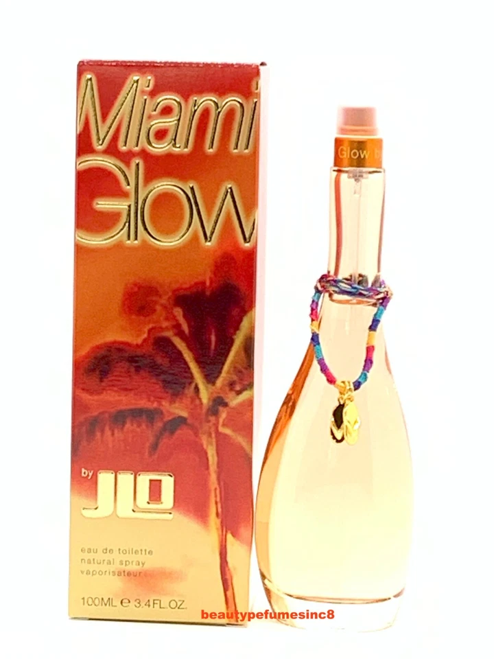 MIAMI GLOW by JLO Perfume 3.4 OZ 100 ml Eau de Toilette para Mujer Nuevo En Caja Foto 4 de 4