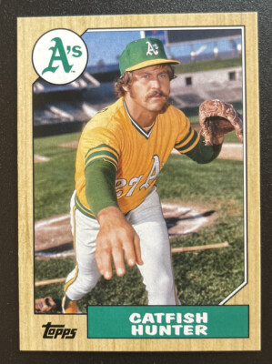 2022 Topps Archives 218 Catfish Hunter Oakland Athletics A's