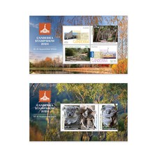 Australia - Canberra Stamp Show 2024 Set (Mint) Minisheet