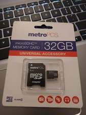 Brand New Sealed METRO PCS 32GB SDHC Class Memory Card