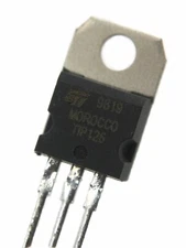 ST Microelectronics TIP126 80V PNP Power Darlington - Lot of 3 