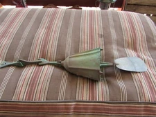 VERY RARE VINTAGE 21" X 5" ARCOSANTI PAOLO SOLERI CAST BRONZE WIND BELL 