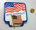 LOT OF 12 PCS USA FLAG LAPEL PIN NEW TAC PINS US PATRIOTIC SOUVENIR