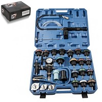 28 Tlg. Set KüHlsystemtester KüHler AbdrüCkgeräT PrüFer Drucktester KüHlmittel