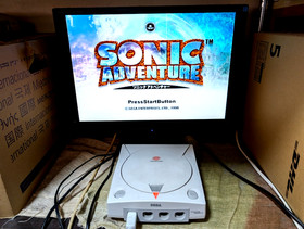 SEGA Dreamcast Console Puru Puru Pack Sonic Adventure Japan Box Manual