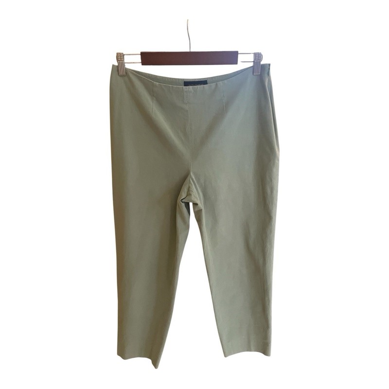 Piazza Sempione Capri Cropped Straight Leg Size 10 Seafoam Green