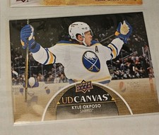 2 Upper Deck UD Canvas  (1) SABRES KYLE OKPOSO (1) NASHVILLE TANNER JEANNOT