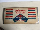 Vintage Atlantic Motor Oil AVIATION Tin membora