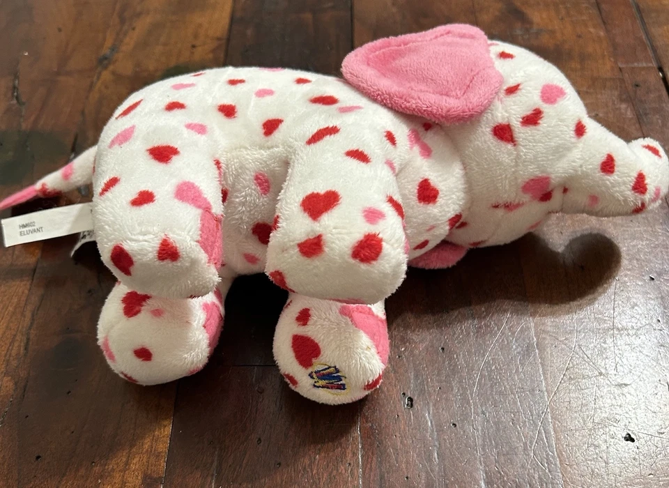Webkinz Ganz Love Elephant Plush No Code Stuffed Animal - Image 3 of 4