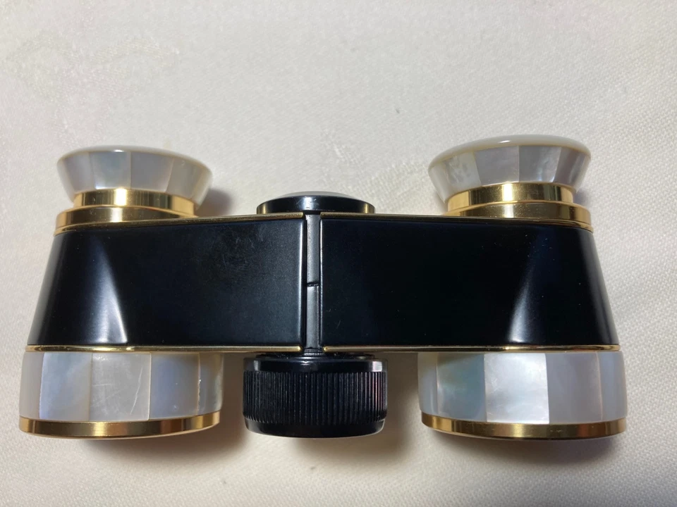 Opernglas "Diadem" von Hensold, Wetzlar, Gold/Perlmutt, gebraucht