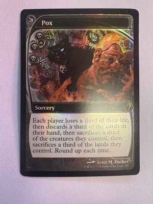 Pox (Future Sight) Mystery Booster 2 NM Foil