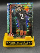 2025 Topps Chrome Evan McPherson Pulsar Refractor #64 Cincinnati Bengals