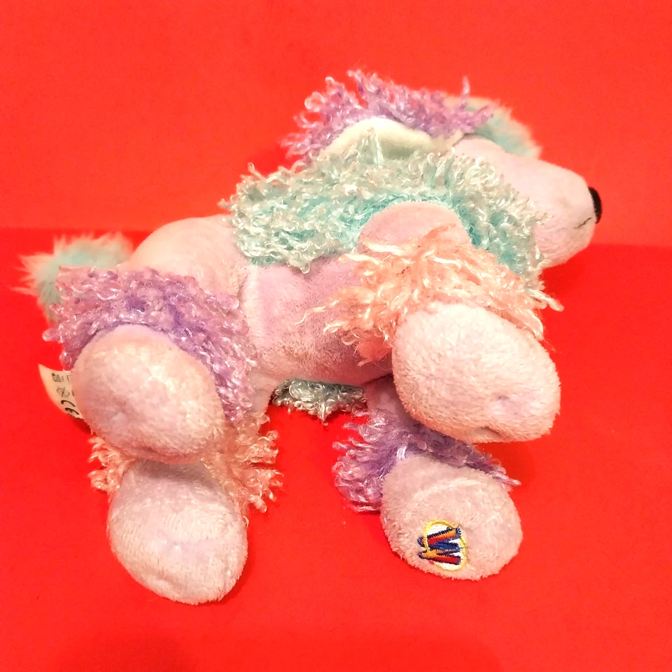Webkinz Poofy Poodle Stuffed Plush Dog No Code Ganz HM708 French Kids Toy Animal - Image 3 of 4