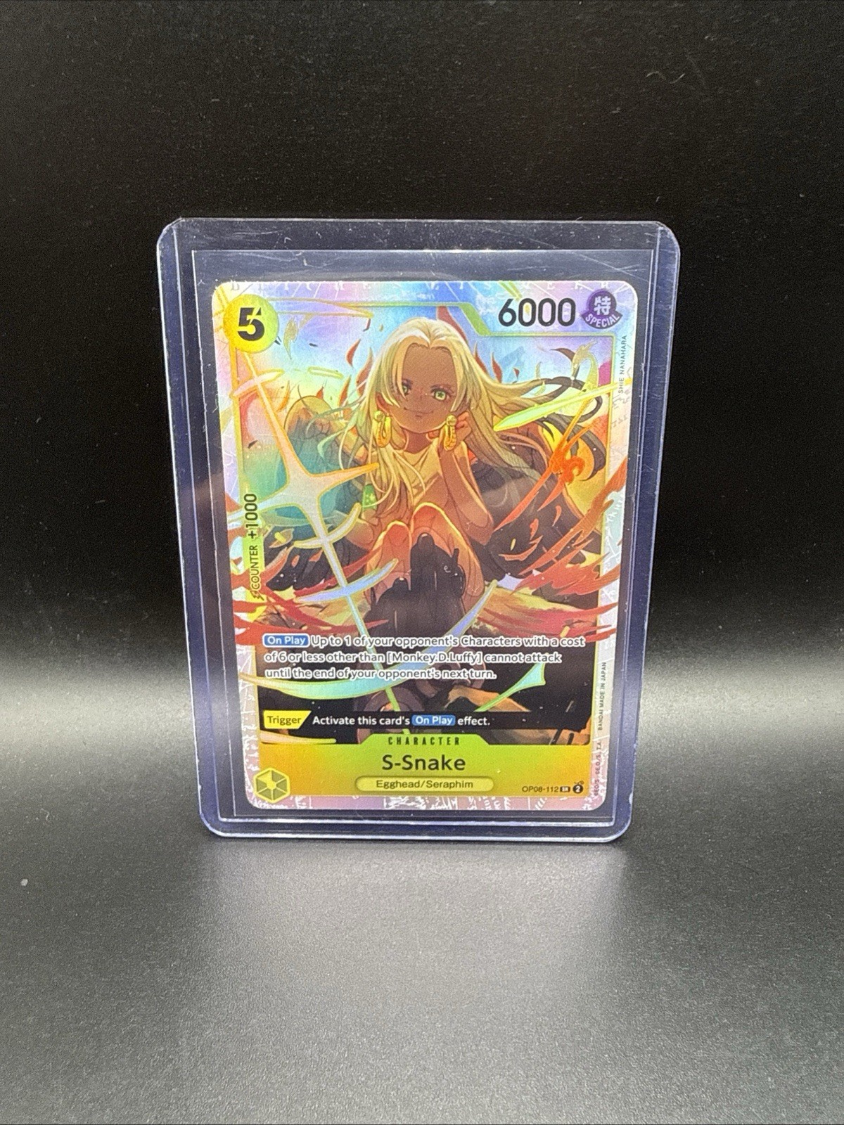 S-Snake OP08-112 SR Two Legends One Piece TCG Card Game English