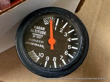 USED BONZER MINI-MARK RADAR ALTITUDE INDICATOR FREE SHIPPING