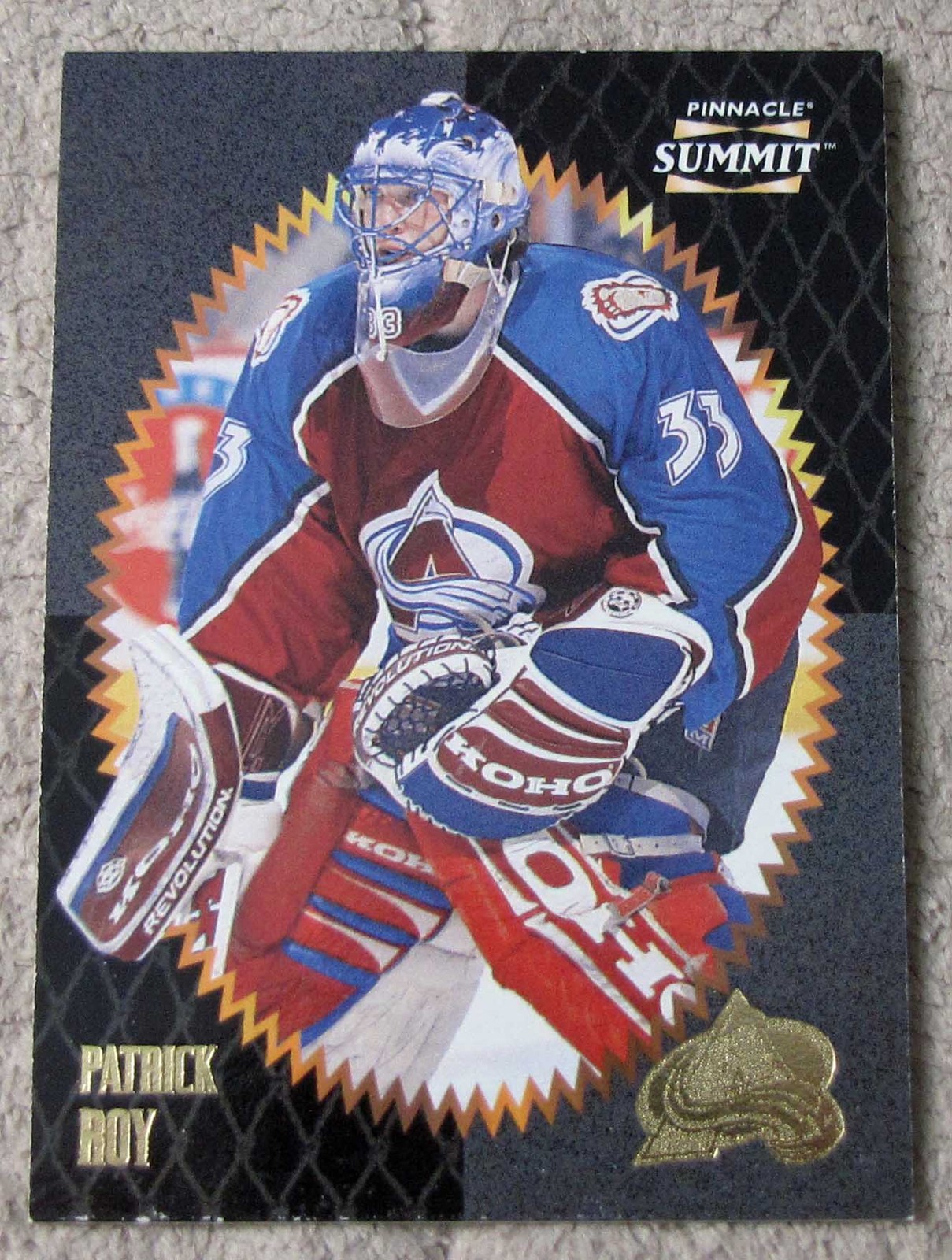 1996-97 Pinnacle Summit #87 Patrick Roy