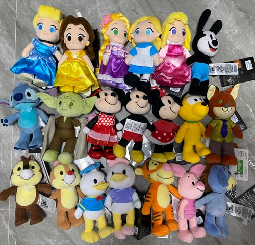 Authentic Hongkong Disney NuiMOs Plush Princess Mickey Piglet Ages 13+