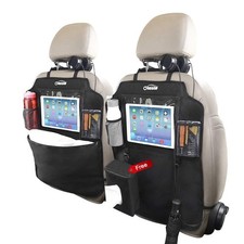 Oasser Seat Back Protector Kick Mats Backseat Car Organizers 2 Pack, 1 Tiss...