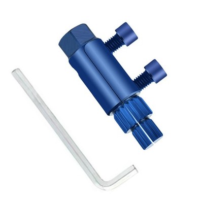 Pipe Thread Extractor handling pipes sizes：1/2-inch, 3/4-inch, and 1-inch