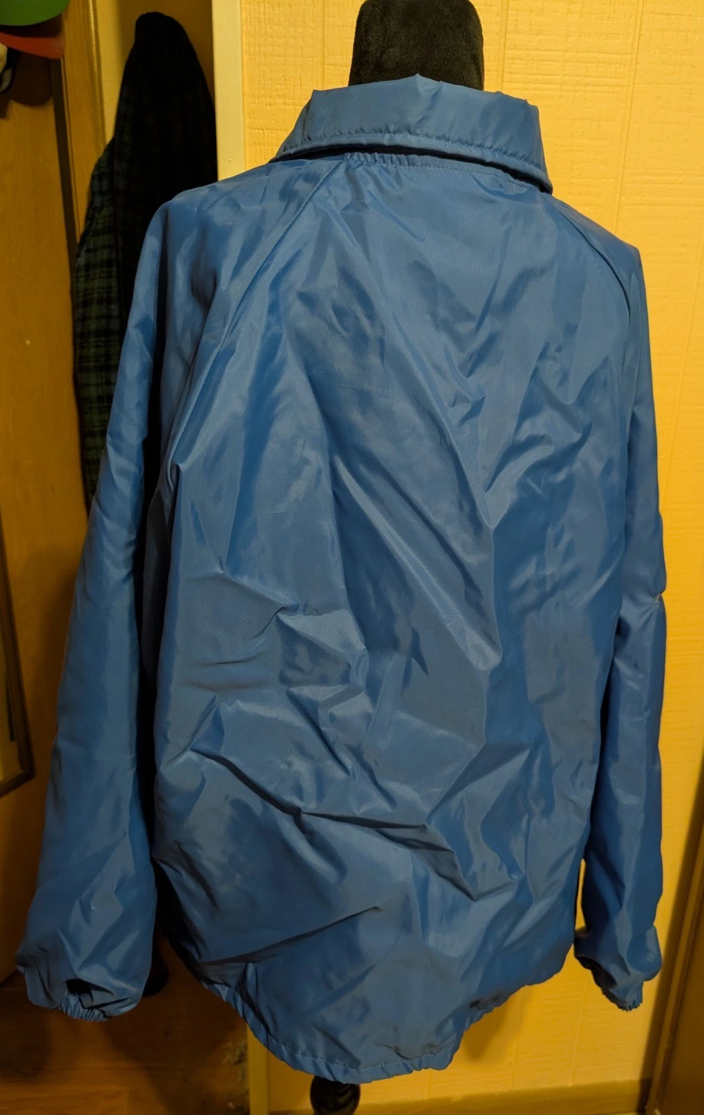 Vtg Hartwell Milwaukee Brewers Blue  Windbreaker Jacket XL 46-48 Snap Front Logo image 4