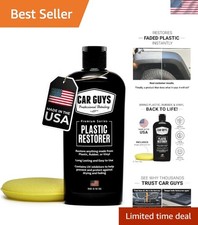 Professional Grade Plastic Restorer  Safe  Effective Auto Detailing Supplies