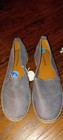 Lucky Brand Gray Suede Loretto Espadrille Loafers Womens 7.5New  — photo 2