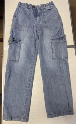 Gogo Jeans Size 7, 28W, Mid-Rise, Casual, Walking Stonewash Blue