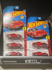 Hot Wheels Ferrari Dino 206 GT 2026 150/250 5/5 Red Lot of 5 New