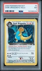 142369248 Dark Dragonite 2000 Pokemon Team Rocket #5 Holo PSA 7
